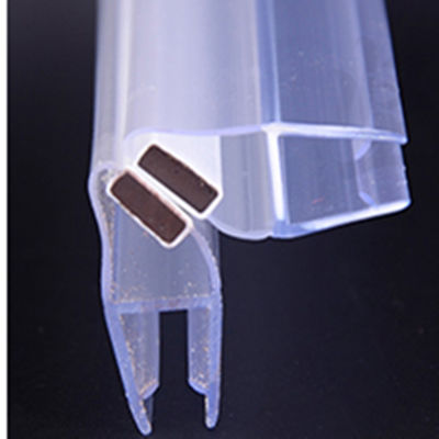 Modern Design 8-12mm Clear PVC Water Seals Strip for Shower Screen Long Lift Function