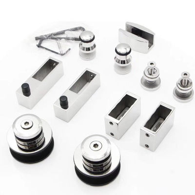 12mm Glass Straight Style Sliding Corner Fitting Kits Hottest Item in American Market