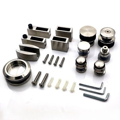 12mm Glass Straight Style Sliding Corner Fitting Kits Hottest Item in American Market