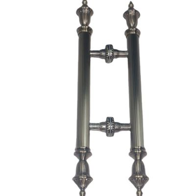 European Brass Door Handle 201 Tube and Zinc Allot Head American Gold Room Luxury