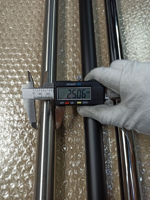 Sliding Door Kit Open Style Sliding with 304 Stainless Steel 25*2.0mm Solid Round Bar