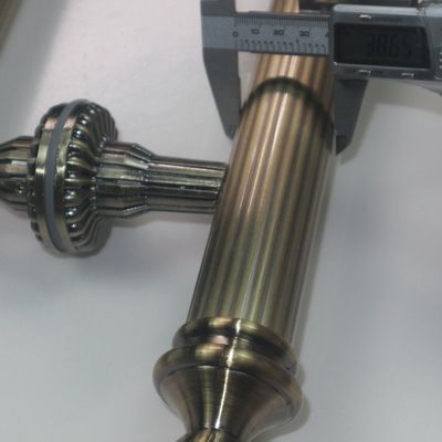 European Style Zinc Alloy Bronze Antique Door Handle for Hotel Door Replacement