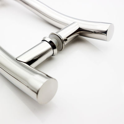SUS304 Stainless Steel H Type Glass Door Handle Sample 1-3 Working Days Finish SSS/PSS