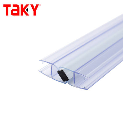 Frameless Magnetic PVC Waterproof Seal Strip for 6mm 8mm 10mm Glass Shower Sliding Door