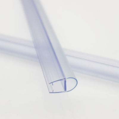 6-12mm Transparent Glass Shower Door Sweep Waterproof Strips with Long Lift Function