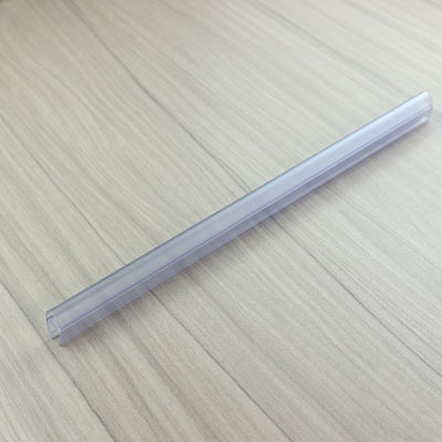 Waterproof PVC D Shape Glass Shower Door Seal Strip for More than 1200mm Door Size