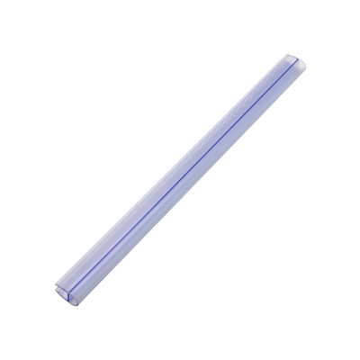 Waterproof PVC D Shape Glass Shower Door Seal Strip for More than 1200mm Door Size