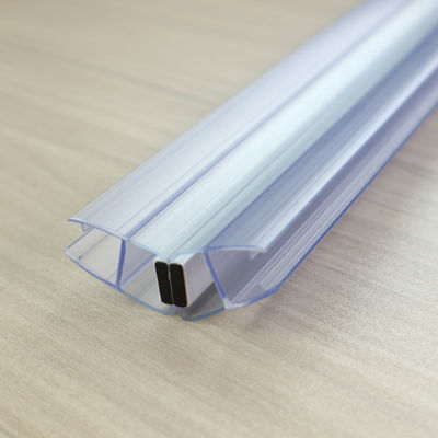 Waterproof PVC Seal Strip for 6mm-10mm Glass Shower Sliding Door Open Style Sliding