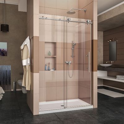 Sliding Glass Door Hardware for Shower Room Durable Heavy Duty Stainless Steel Design