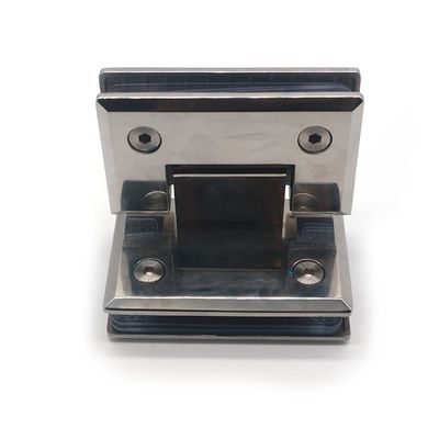 Fixed 8-10mm Glass 360 Degree Glass to Glass Shower Bathroom Cabins Glass Door Hinges Modern Design Style