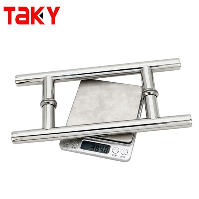 Back to Back Towel Bar Pull Handle for Long Room Glass Door in PSS/Matt Black/Stain