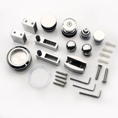 Square Appearance Style Glass Sliding Door Fittings for Trader Glass Door Hardware