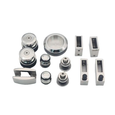 Square Appearance Style Glass Sliding Door Fittings for Trader Glass Door Hardware