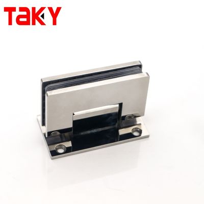 Hydraulic Glass Hinge for Hotel Shower Door Wall Mount 600-800mm Width Stainless Steel