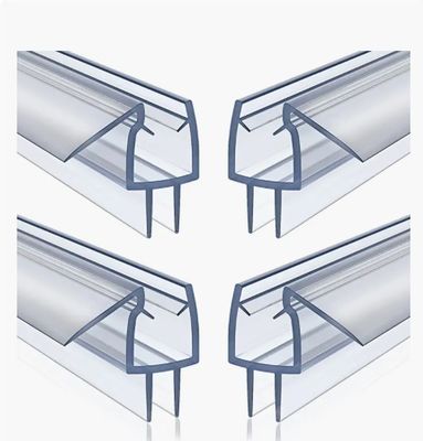 12mm Plastic Shower Door Fitting Environmental Co-extruded PVC Waterproof Seal Strip