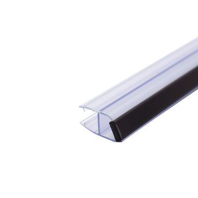 6-12 mm Shower Room Glass Sealing Waterproof Strips with PVC Magnetic Shower Door Seal