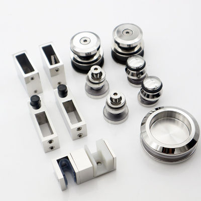 Stainless Steel Glass Sliding Door Accessories Square Type Durable and Budget-friendly