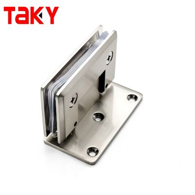 Sliver Chrome Finish Shower Door Hinges for Foldable Glass Door Excellent Value
