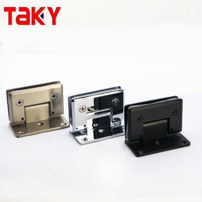 Sliver Chrome Finish Shower Door Hinges for Foldable Glass Door Excellent Value