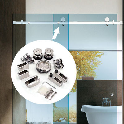 6ft Double Door Kit with Modern Sliding Shower Door and Sturdy ss304 Hardware Fitting