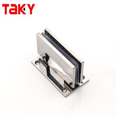 Hotel Glass Thickness 8-12MM Wall Mounted Shower Hinge with 90 Degree Adjustment
