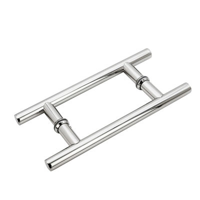 16&quot; Heavy Duty H Shape Sliding Door Handle for Double Sided Chrome Push Pull Doors