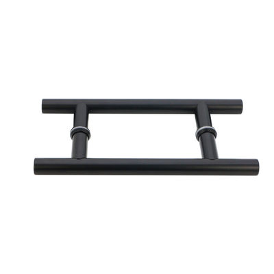 Commercial Grade-304 Stainless Steel Modern Wardrobe Pull Handle with Matte Black Finish