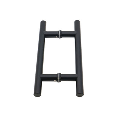 Commercial Grade-304 Stainless Steel Modern Wardrobe Pull Handle with Matte Black Finish