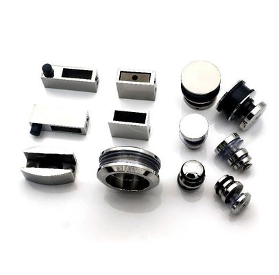Frameless Glass Sliding Barn Shower Door Hardware Kit for Home Hotel Office Vila Bathroom