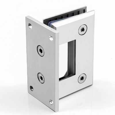 90 Degree Wall To Glass Shower Enclosure Screen Modern Design with Pivoted Door Hinges