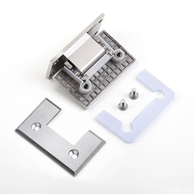 90 Degree Wall To Glass Shower Enclosure Screen Modern Design with Pivoted Door Hinges