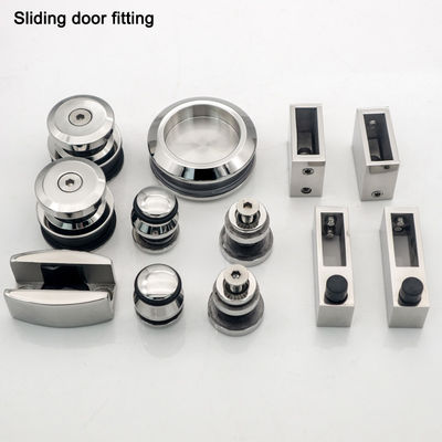 Hand Shower Back Jets Top Shower PSS Finish Sliding Door Hardware Set for Shower Room