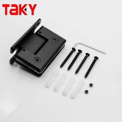 Modern H PLATE Bathroom 90 Degree Wall Mounted Frameless Glass Shower Screen Door Pivot Hinge