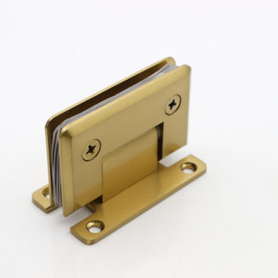 Adjustable Brass Pivot Wall Glass Hinge for Glass Door Pivot Hinges in 90*55mm Size