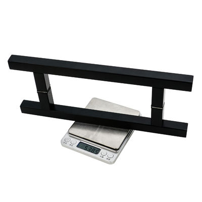 Custom 15x 25 Rectangular Tube Shower Sleek and Modern Matt Black Door Window Handles