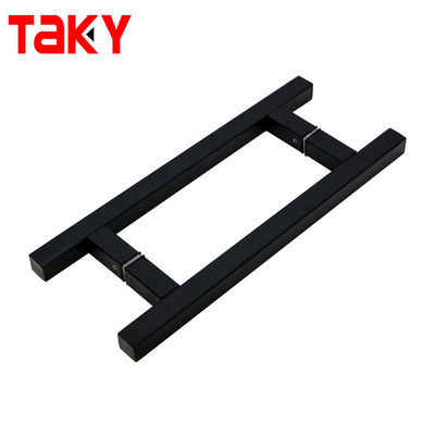 Custom 15x 25 Rectangular Tube Shower Sleek and Modern Matt Black Door Window Handles