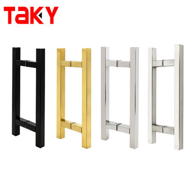 Custom 15x 25 Rectangular Tube Shower Sleek and Modern Matt Black Door Window Handles