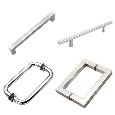 Stainless Steel Polished Glass Door Handle Popular Design for Your Requirements
