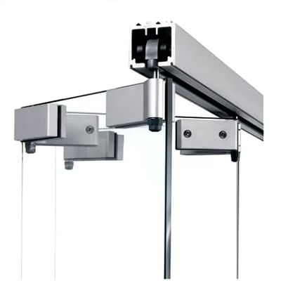 Zinc Alloy Glass Hardware Sliding Folding Frameless Glazing Systems Interior Bifold Door