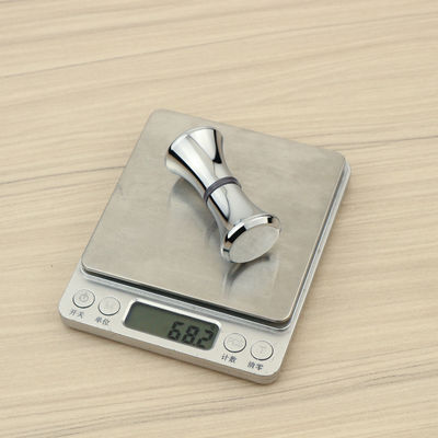 Bathroom Shower Room Sliding Door Handle Silver Glass Door Double Hole Knob in Design