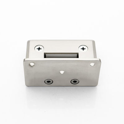 Bathroom Stainless Steel Glass Door Clip Hinge for 5-8mm Fixed Glass in Shower Room
