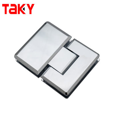 180 Degree Stainless Steel Shower Door Glass Clamp Hinge for Long Life Laundry Needs