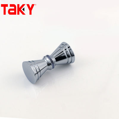 Modern Bathroom Hardware Brass Pull Glass Door Handle And Knob With Customized Design