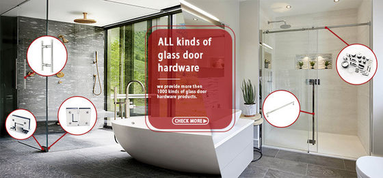 Stainless Sliding System for Folding Glass Doors in Modern Chinese European Style