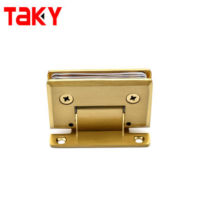 180 Degree Glass Hinge Durable Stainless Steel and Zinc Alloy for Bathroom Accessories