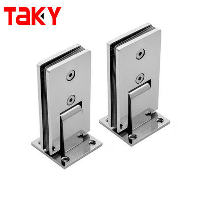 Long Life Stainless Steel Soft Close Shower Frameless Tempered Glass Door Hinges