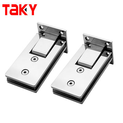 Long Life Stainless Steel Soft Close Shower Frameless Tempered Glass Door Hinges