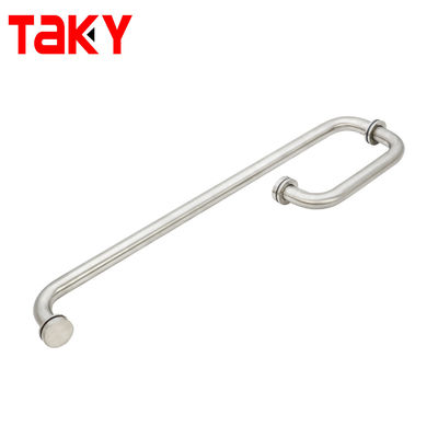 Chinese Design Style Stainless Steel Shower Room Glass Door Handle for Door Pull Handle
