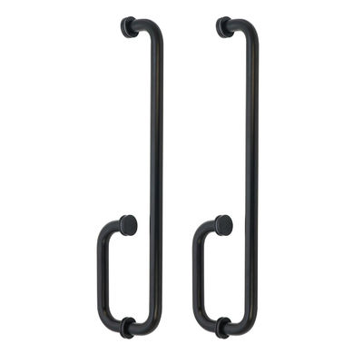 Chinese Design Style Stainless Steel Shower Room Glass Door Handle for Door Pull Handle