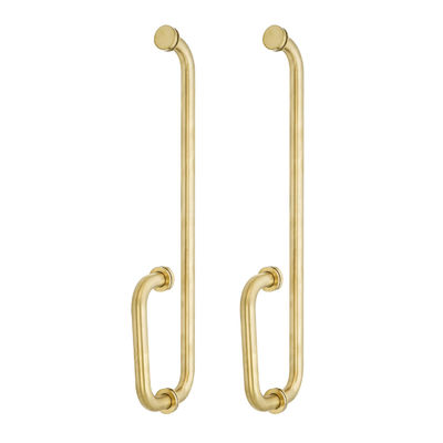 Chinese Design Style Stainless Steel Shower Room Glass Door Handle for Door Pull Handle